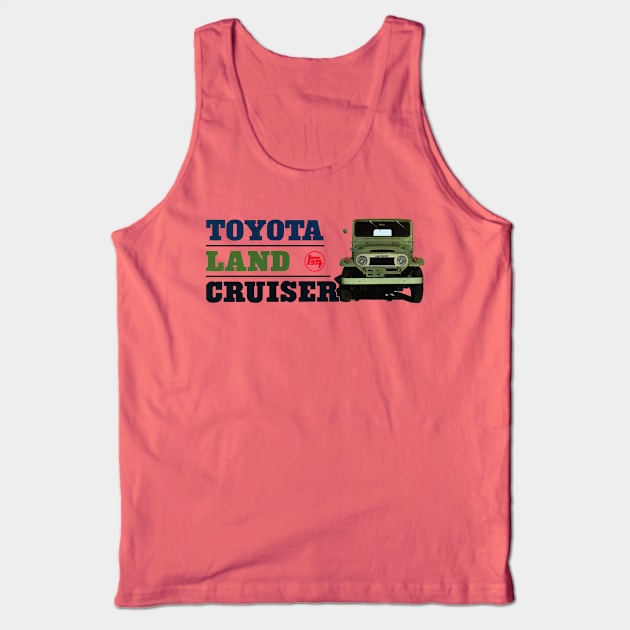 Toyota Land Cruiser FJ40 Tank Top by Drafted Offroad